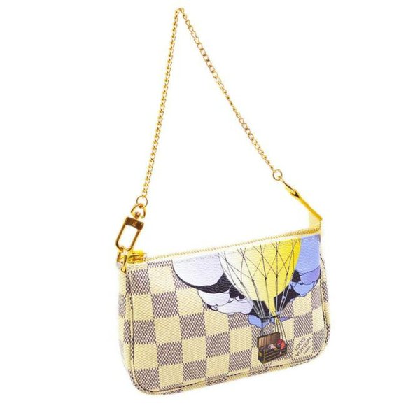 Louis Vuitton Handbags - Auth NEW Louis Vuitton Mini Pochette Azur white